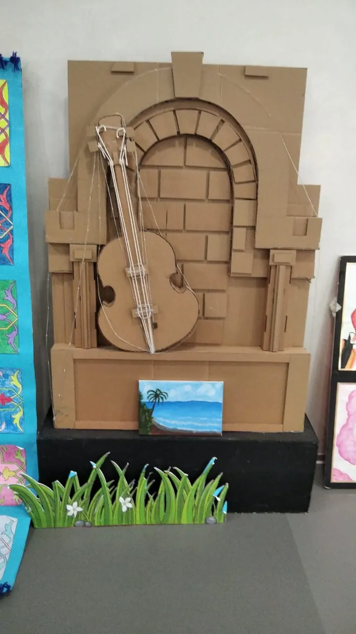Cartboard Crafts Art Work Manj...