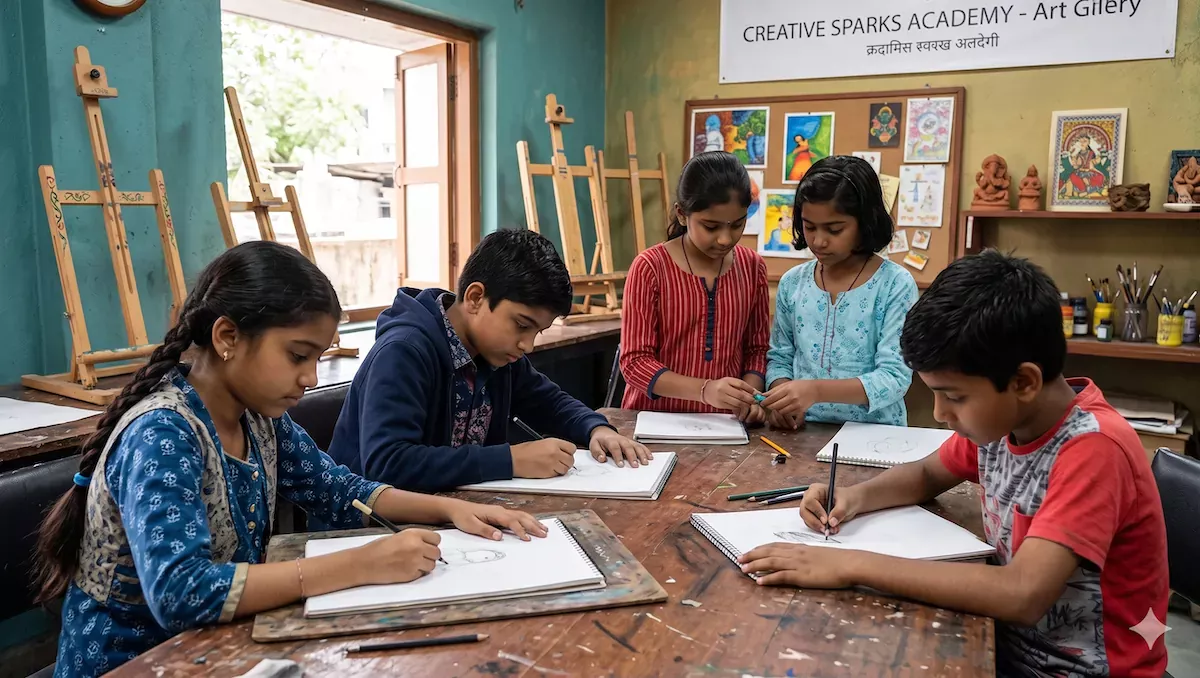 How Creativity Affects Child Development at Kairali Arts Centre
