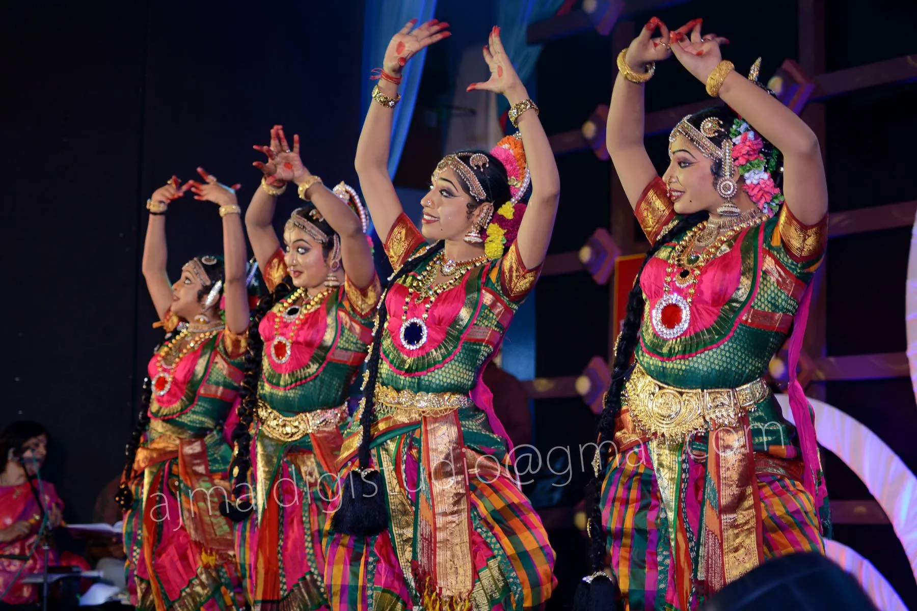 Kairali Arts Centre students performing Indian classical dance