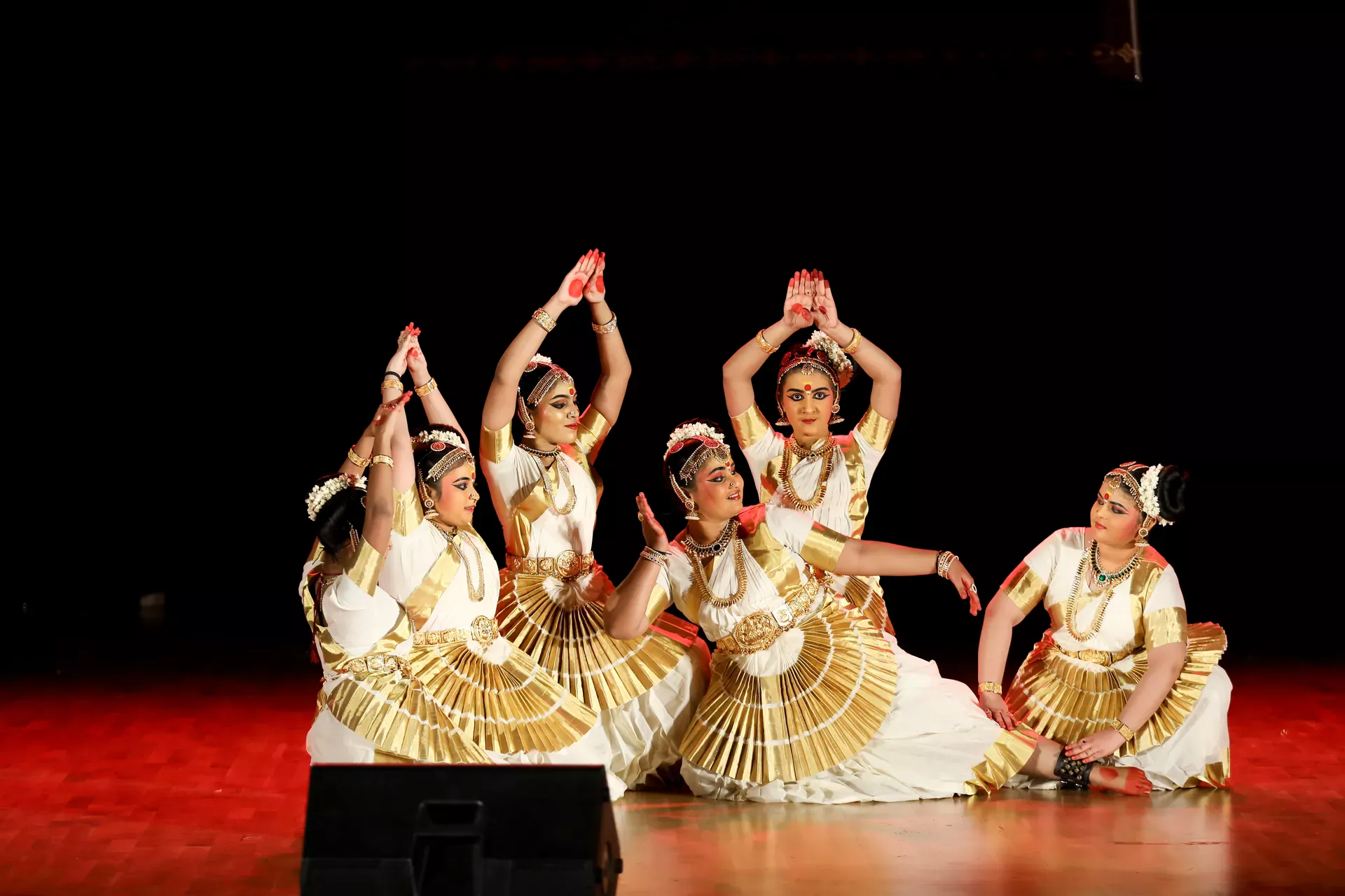 Performing Mohiniyattam Indian...