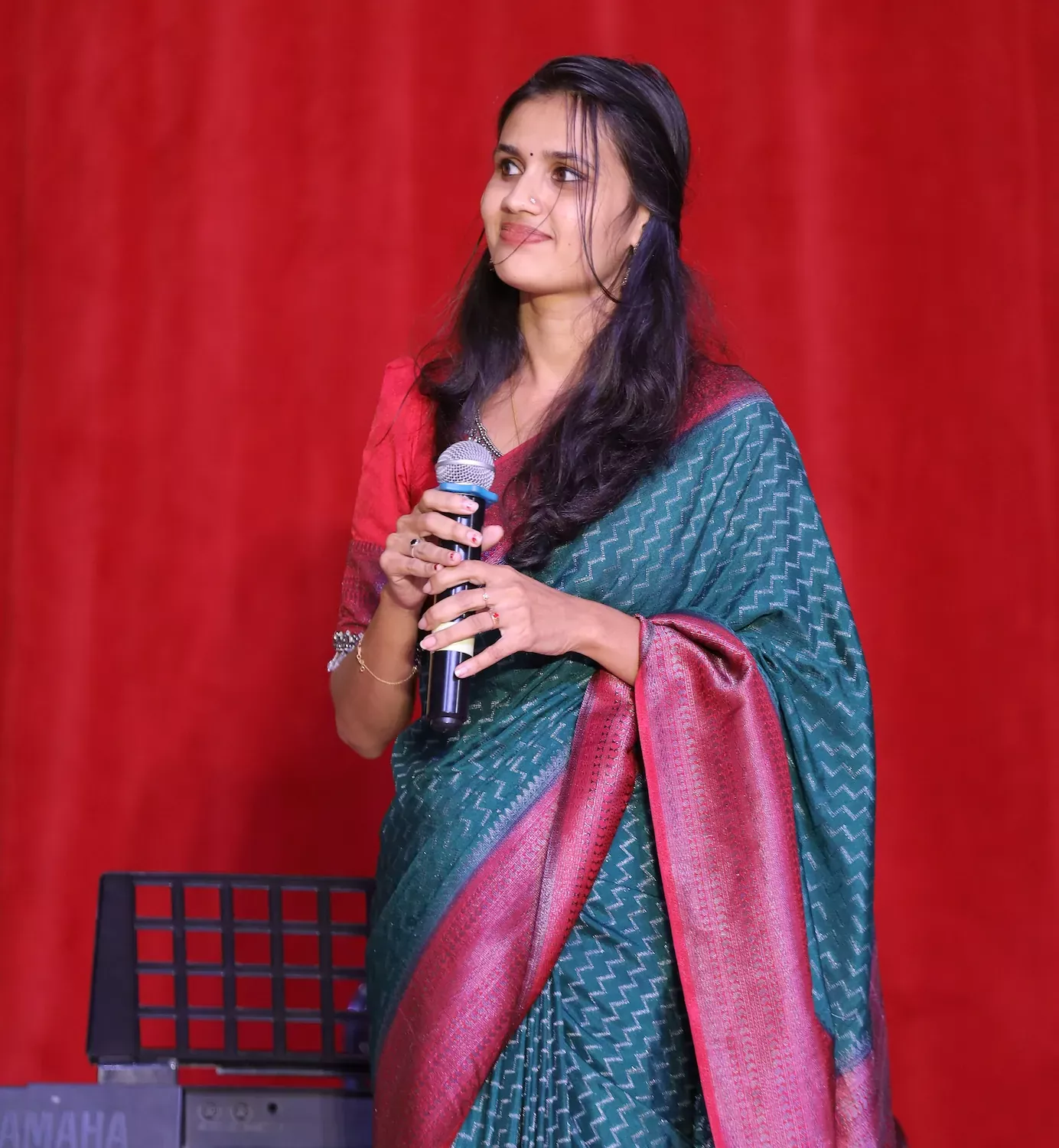 Syamili Krishnan V - Carnatic Vocalist & Voice Coach at Kairali Arts Centre Sharjah